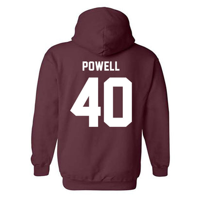 Texas A&M - NCAA Baseball : Cooper Powell - Ol' Sarge v2 Hooded Sweatshirt-1