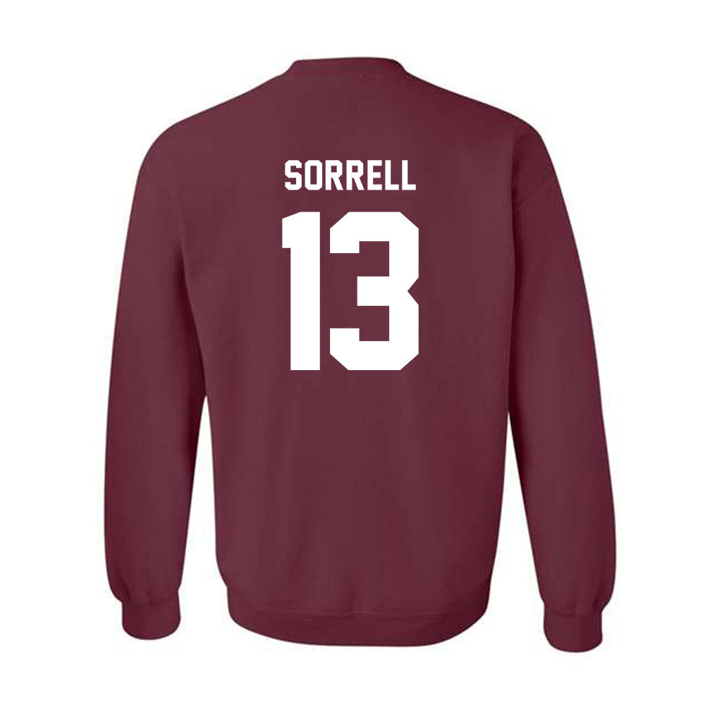 Texas A&M - NCAA Baseball : Caden Sorrell - Ol' Sarge v2 Crewneck Sweatshirt-1
