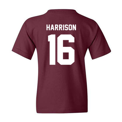 Texas A&M - NCAA Baseball : Connor Harrison - Ol' Sarge v2 Youth T-Shirt-1