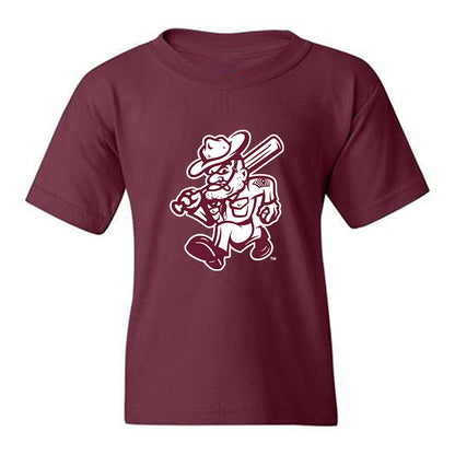 Texas A&M - NCAA Baseball : Christopher Hacopian - Ol' Sarge v2 Youth T-Shirt-0