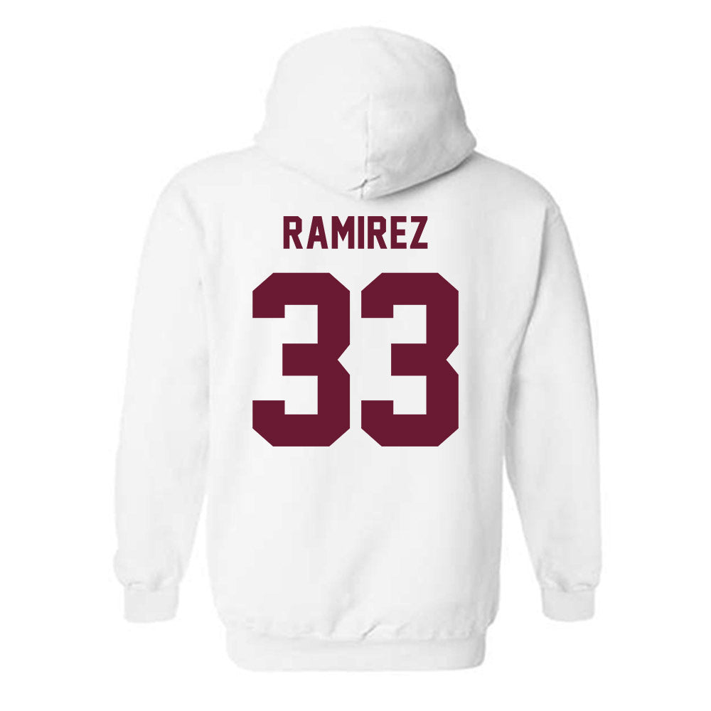 Texas A&M - NCAA Baseball : David Ramirez - Ol' Sarge Hooded Sweatshirt-1