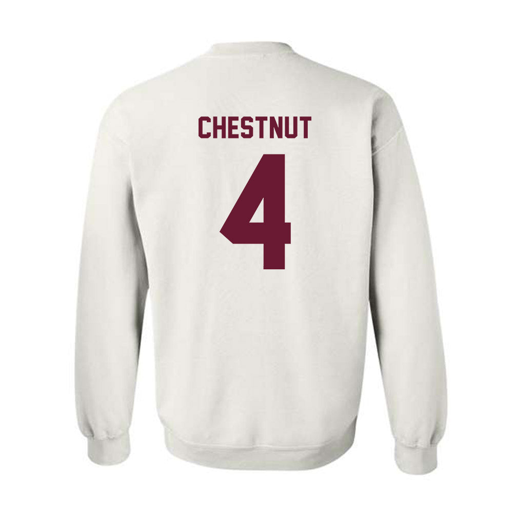 Texas A&M - NCAA Baseball : Travis Chestnut - Ol' Sarge Crewneck Sweatshirt-1