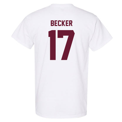 Texas A&M - NCAA Baseball : Zane Becker - Ol' Sarge T-Shirt-1