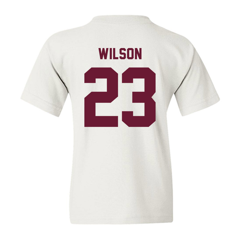 Texas A&M - NCAA Baseball : Jorian Wilson - Ol' Sarge Youth T-Shirt-1