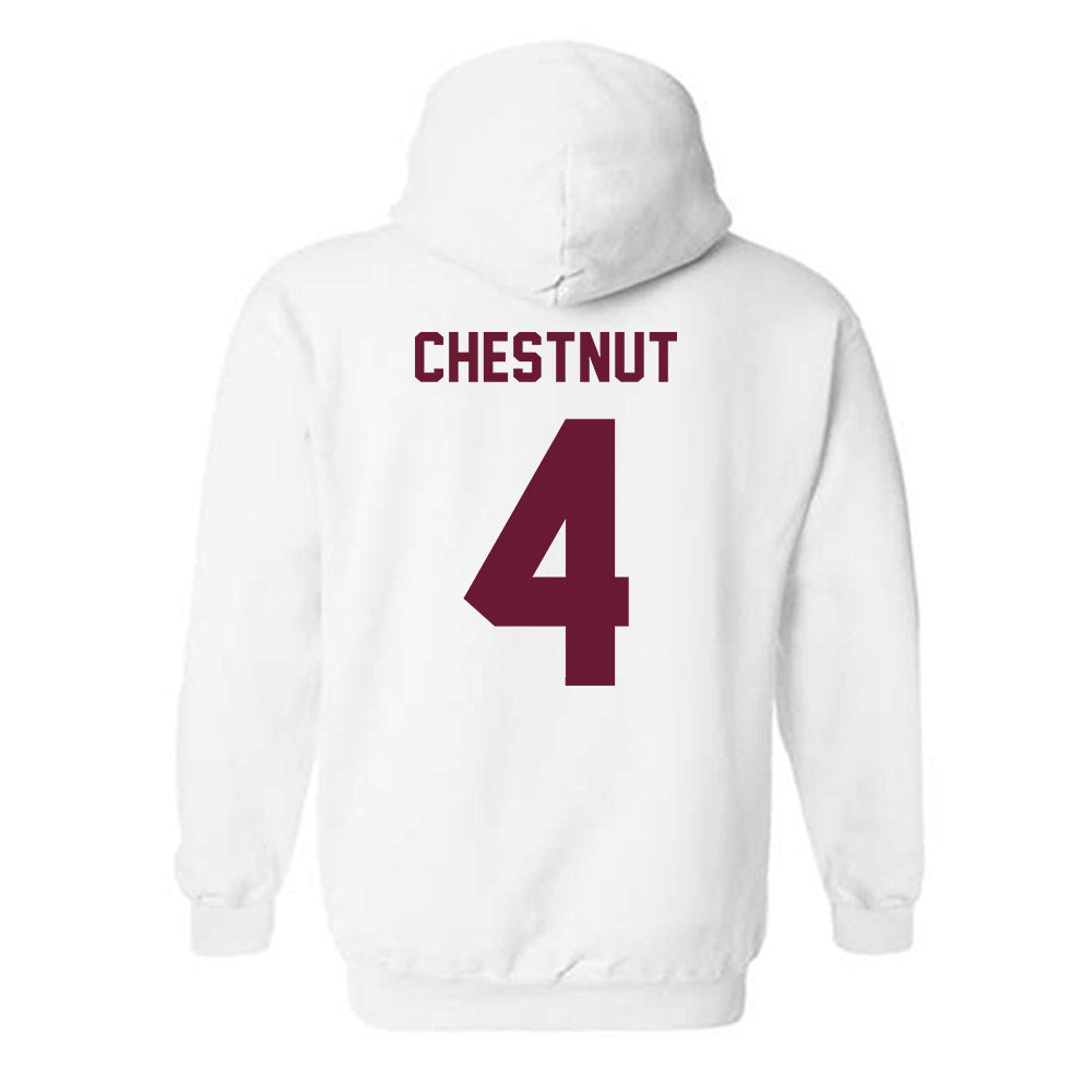 Texas A&M - NCAA Baseball : Travis Chestnut - Ol' Sarge Hooded Sweatshirt-1