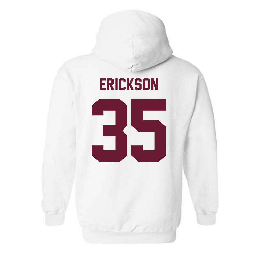 Texas A&M - NCAA Baseball : Sam Erickson - Ol' Sarge Hooded Sweatshirt-1