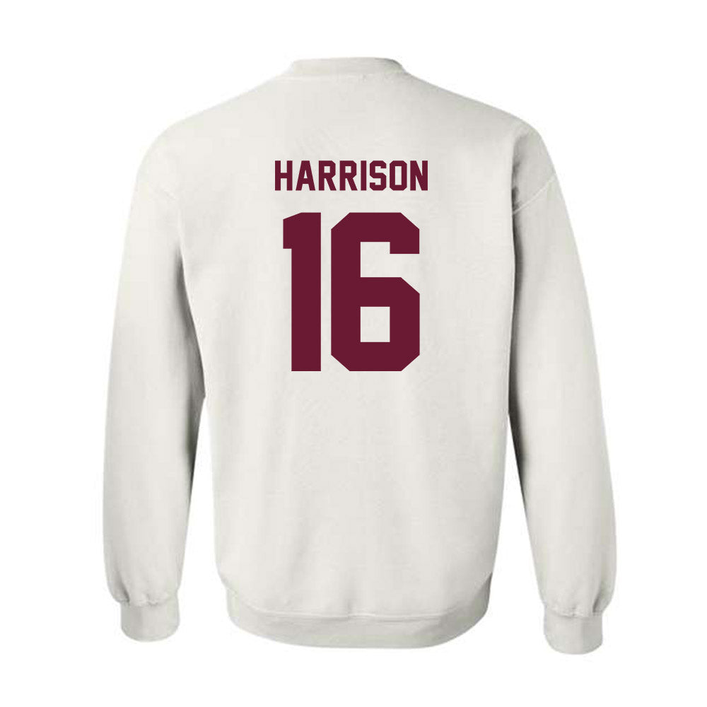 Texas A&M - NCAA Baseball : Connor Harrison - Ol' Sarge Crewneck Sweatshirt-1