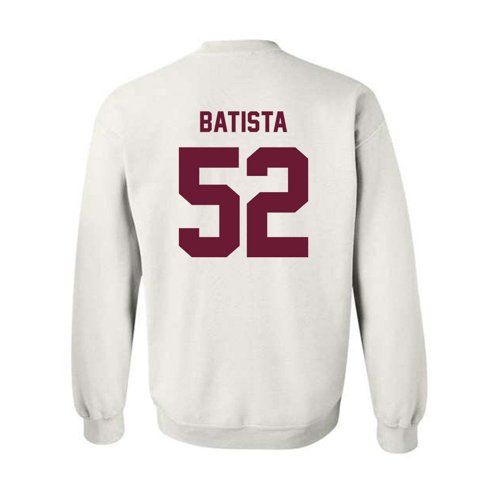 Texas A&M - NCAA Baseball : Elijah Batista - Ol' Sarge Crewneck Sweatshirt-1