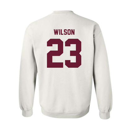 Texas A&M - NCAA Baseball : Jorian Wilson - Ol' Sarge Crewneck Sweatshirt-1