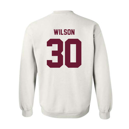 Texas A&M - NCAA Baseball : Kaiden Wilson - Ol' Sarge Crewneck Sweatshirt-1
