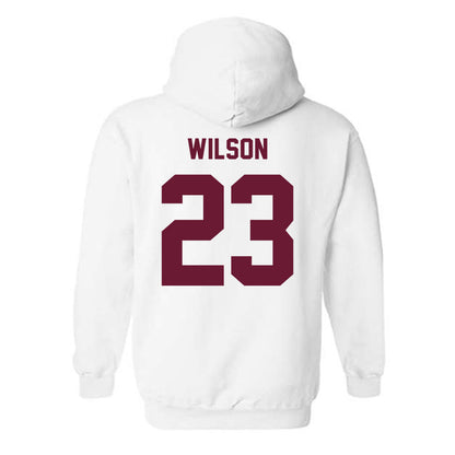 Texas A&M - NCAA Baseball : Jorian Wilson - Ol' Sarge Hooded Sweatshirt-1