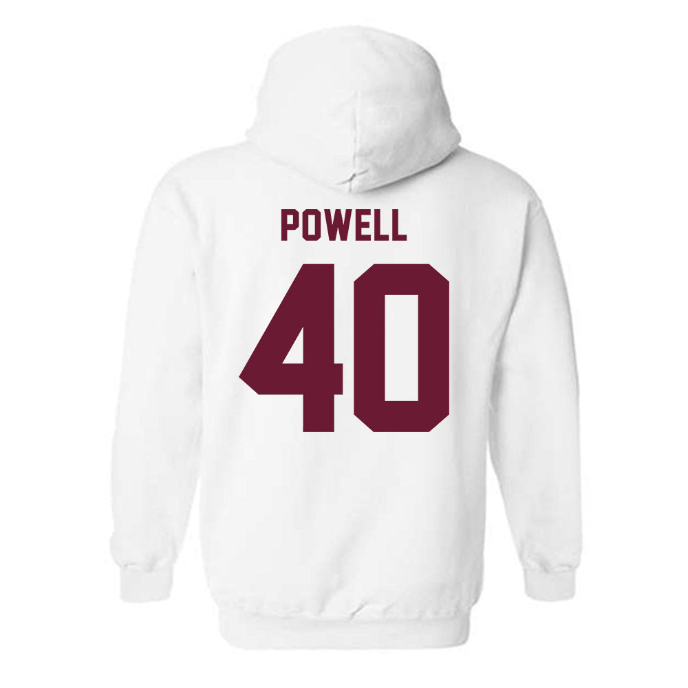 Texas A&M - NCAA Baseball : Cooper Powell - Ol' Sarge Hooded Sweatshirt-1