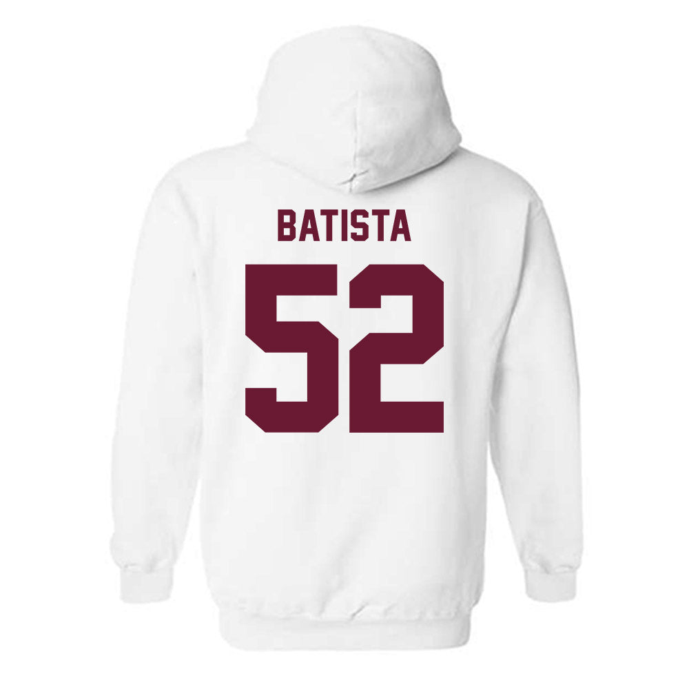 Texas A&M - NCAA Baseball : Elijah Batista - Ol' Sarge Hooded Sweatshirt-1