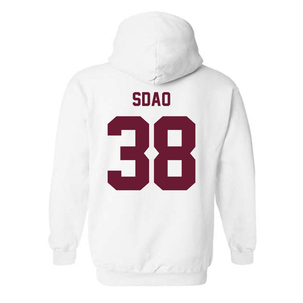 Texas A&M - NCAA Baseball : Shane Sdao - Ol' Sarge Hooded Sweatshirt-1