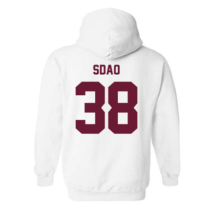 Texas A&M - NCAA Baseball : Shane Sdao - Ol' Sarge Hooded Sweatshirt-1