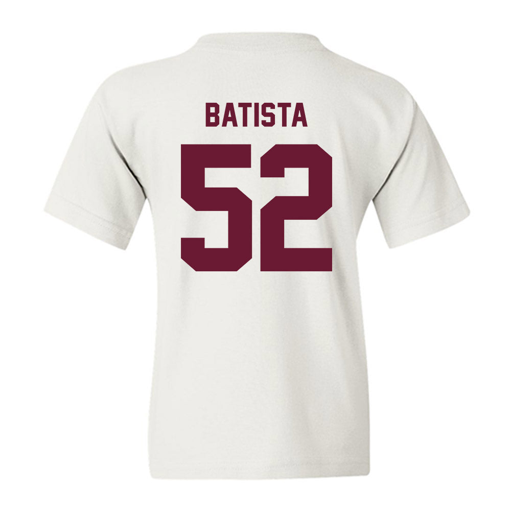Texas A&M - NCAA Baseball : Elijah Batista - Ol' Sarge Youth T-Shirt-1