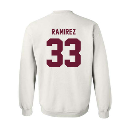 Texas A&M - NCAA Baseball : David Ramirez - Ol' Sarge Crewneck Sweatshirt-1