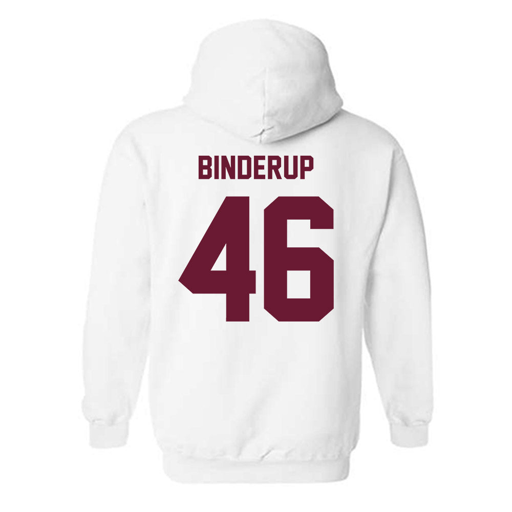 Texas A&M - NCAA Baseball : Blake Binderup - Ol' Sarge Hooded Sweatshirt-1