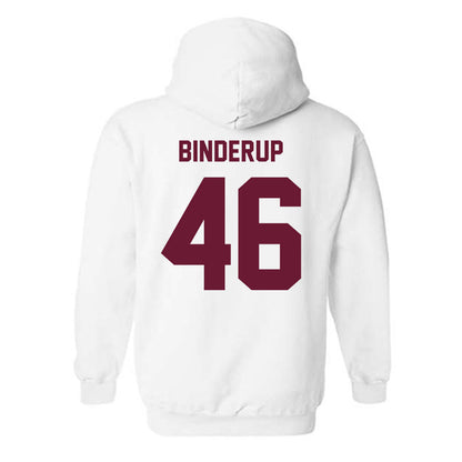 Texas A&M - NCAA Baseball : Blake Binderup - Ol' Sarge Hooded Sweatshirt-1