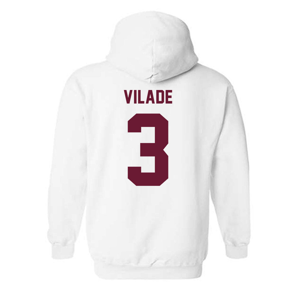 Texas A&M - NCAA Baseball : Trent Vilade - Ol' Sarge Hooded Sweatshirt-1