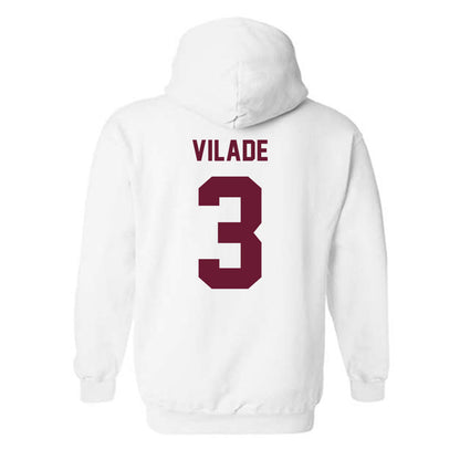 Texas A&M - NCAA Baseball : Trent Vilade - Ol' Sarge Hooded Sweatshirt-1
