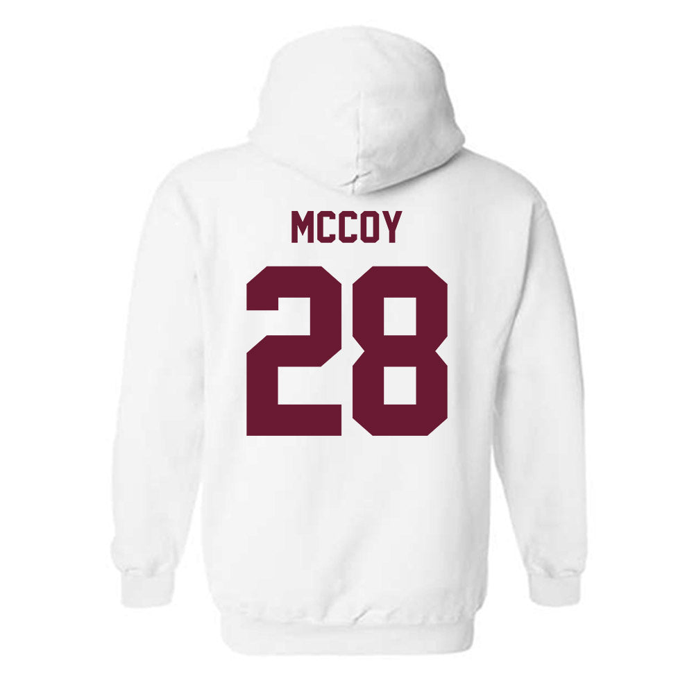Texas A&M - NCAA Baseball : Caden McCoy - Ol' Sarge Hooded Sweatshirt-1