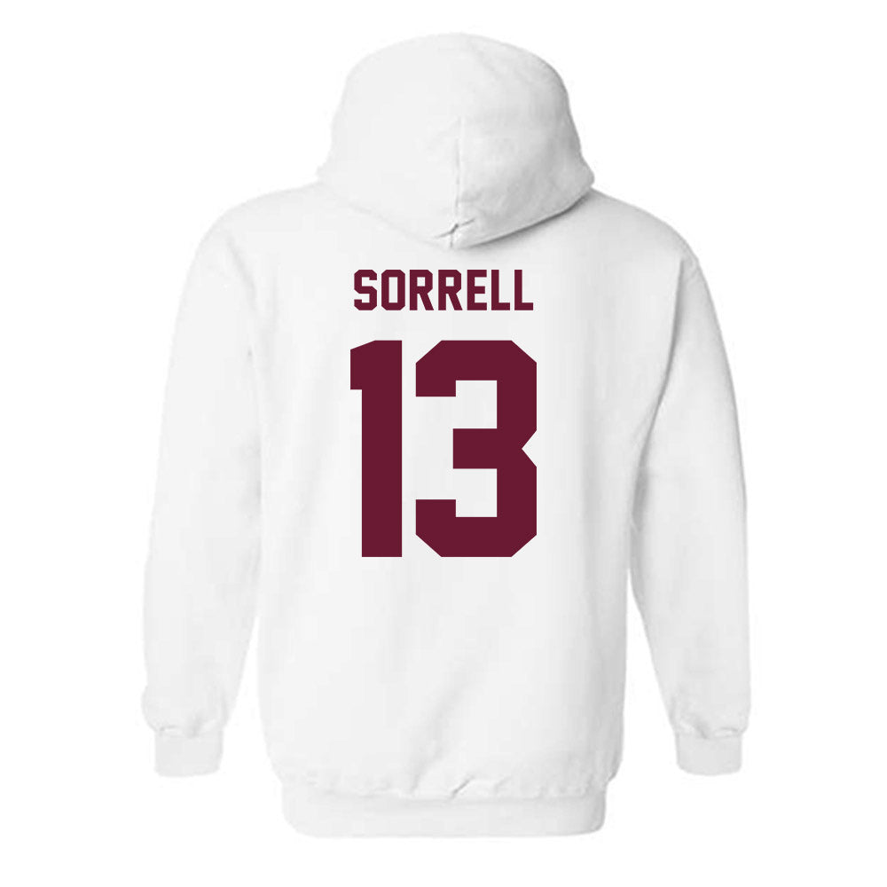 Texas A&M - NCAA Baseball : Caden Sorrell - Ol' Sarge Hooded Sweatshirt-1