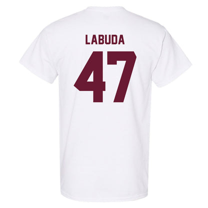 Texas A&M - NCAA Baseball : Blake Labuda - Ol' Sarge T-Shirt-1