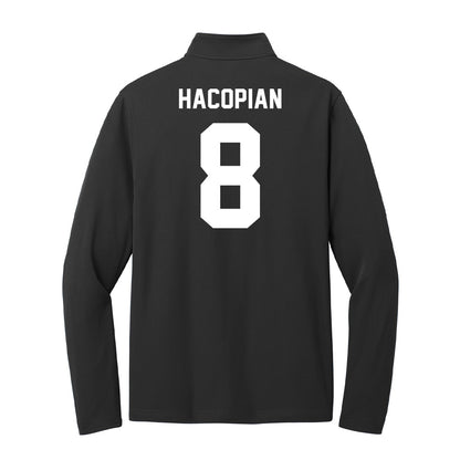 Texas A&M - NCAA Baseball : Christopher Hacopian - Ol' Sarge Lightweight Quarter Zip Jacket-1