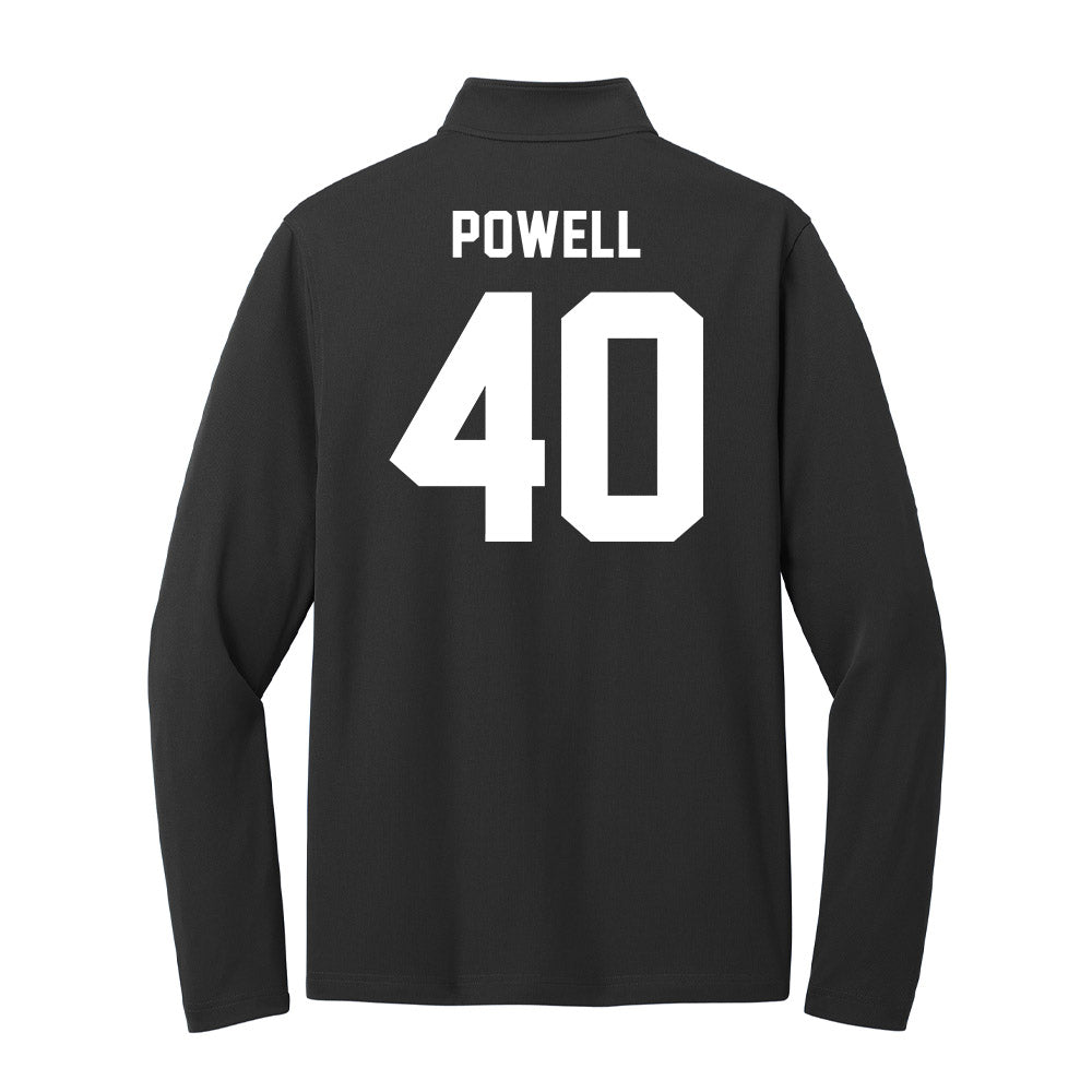 Texas A&M - NCAA Baseball : Cooper Powell - Ol' Sarge Lightweight Quarter Zip Jacket-1