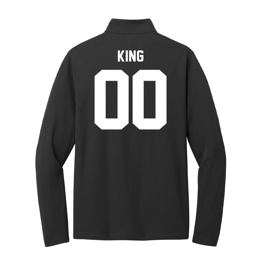 Texas A&M - NCAA Baseball : Cayden King - Ol' Sarge Lightweight Quarter Zip Jacket-1