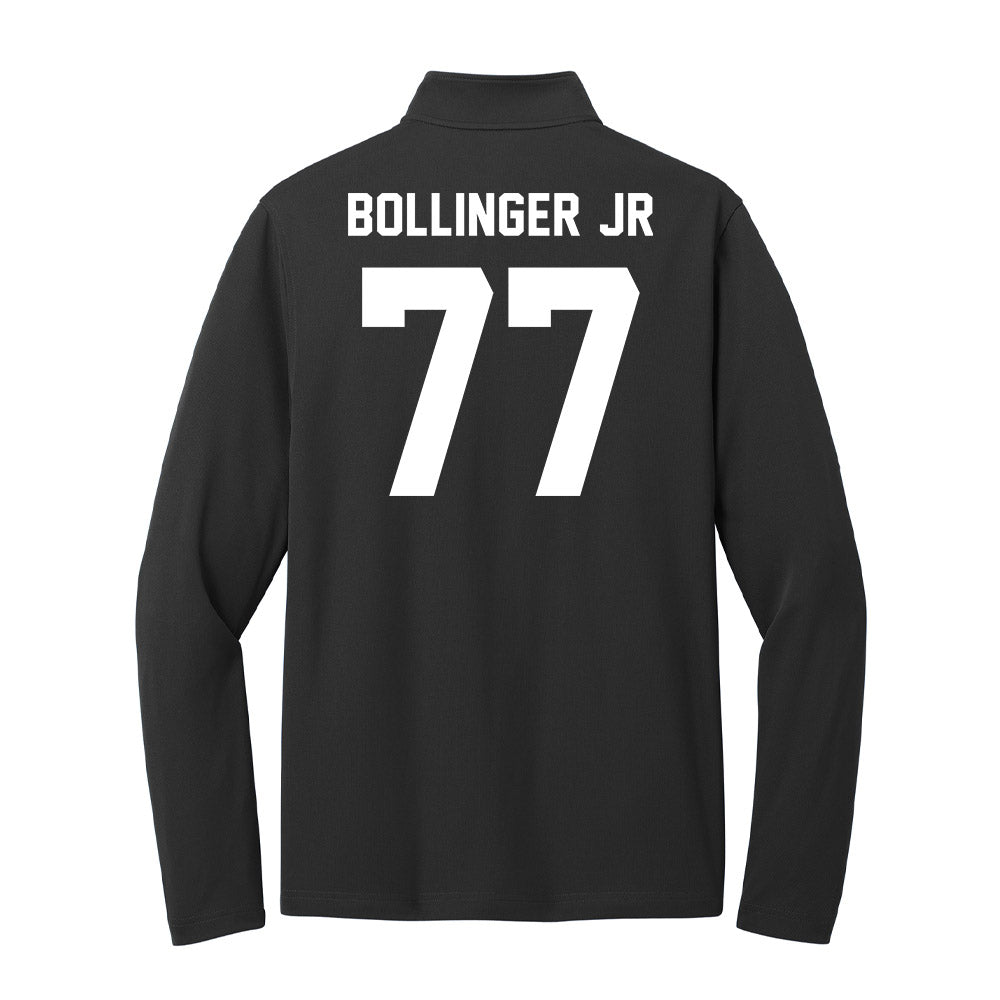 Texas A&M - NCAA Baseball : Michael Bollinger Jr - Ol' Sarge Lightweight Quarter Zip Jacket-1