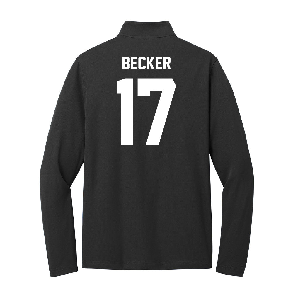 Texas A&M - NCAA Baseball : Zane Becker - Ol' Sarge Lightweight Quarter Zip Jacket-1
