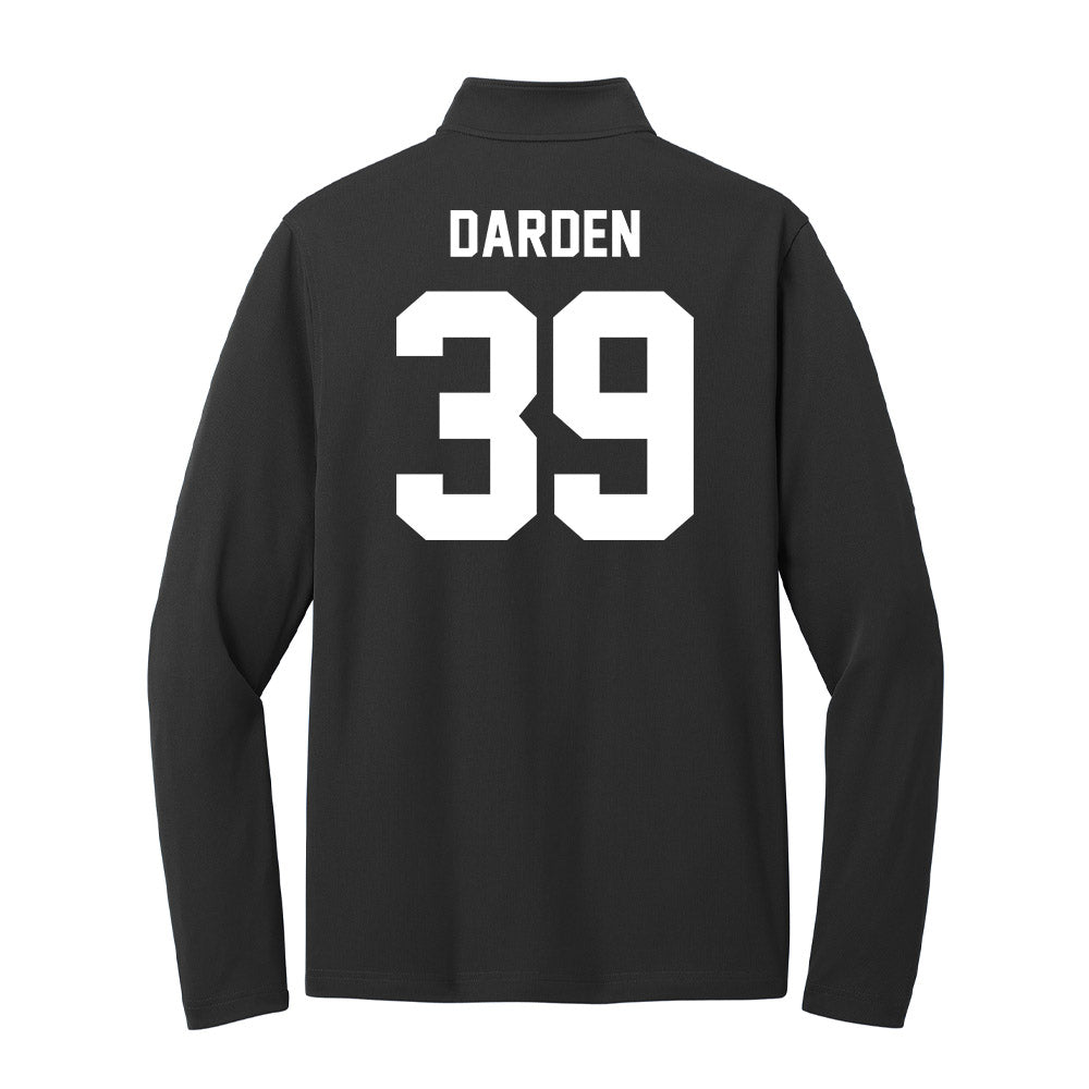Texas A&M - NCAA Baseball : Ethan Darden - Ol' Sarge Lightweight Quarter Zip Jacket-1