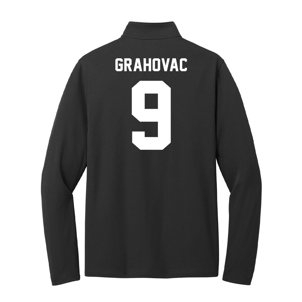 Texas A&M - NCAA Baseball : Gavin Grahovac - Ol' Sarge Lightweight Quarter Zip Jacket-1