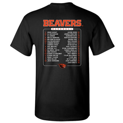 Oregon State - NCAA Baseball : - Roster T-Shirt-1