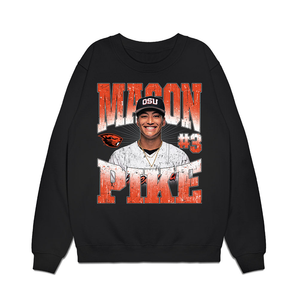 Oregon State - NCAA Baseball : - Collage Premium Crewneck Sweatshirt-0