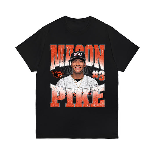 Oregon State - NCAA Baseball : - Collage Comfort Colors T-Shirt-0