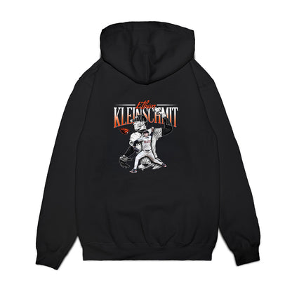 Oregon State - NCAA Baseball : Ethan Kleinschmit - Collage Premium Hooded Sweatshirt-1