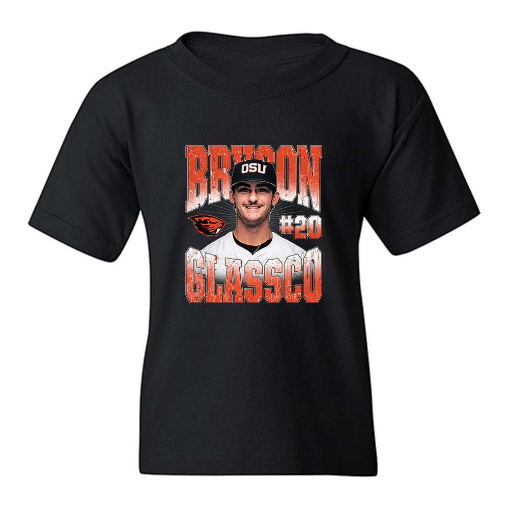 Oregon State - NCAA Baseball : Bryson Glassco - Youth T-Shirt-0