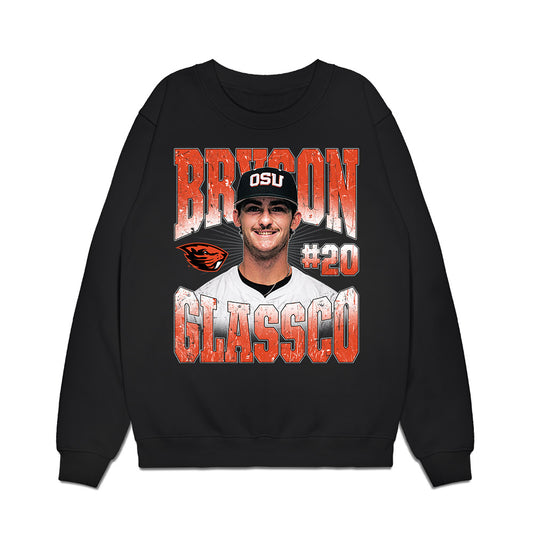 Oregon State - NCAA Baseball : Bryson Glassco - Premium Crewneck Sweatshirt-0