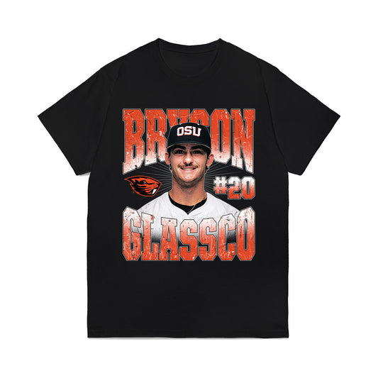 Oregon State - NCAA Baseball : Bryson Glassco - Comfort Colors T-Shirt-0