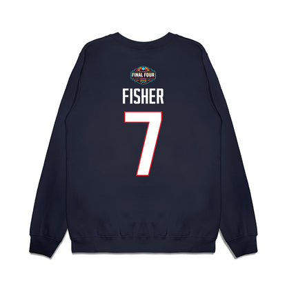 UConn - NCAA Women's Basketball : Kelis Fisher - Final Four NCAA® March Madness® 2026 Premium Crewneck Sweatshirt-1