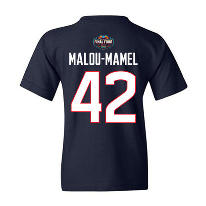 UConn - NCAA Women's Basketball : Gandy Malou-Mamel - Final Four NCAA® March Madness® 2026 Youth T-Shirt-1