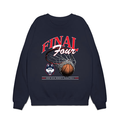 UConn - NCAA Women's Basketball : Allie Ziebell - Final Four NCAA® March Madness® 2026 Premium Crewneck Sweatshirt-0