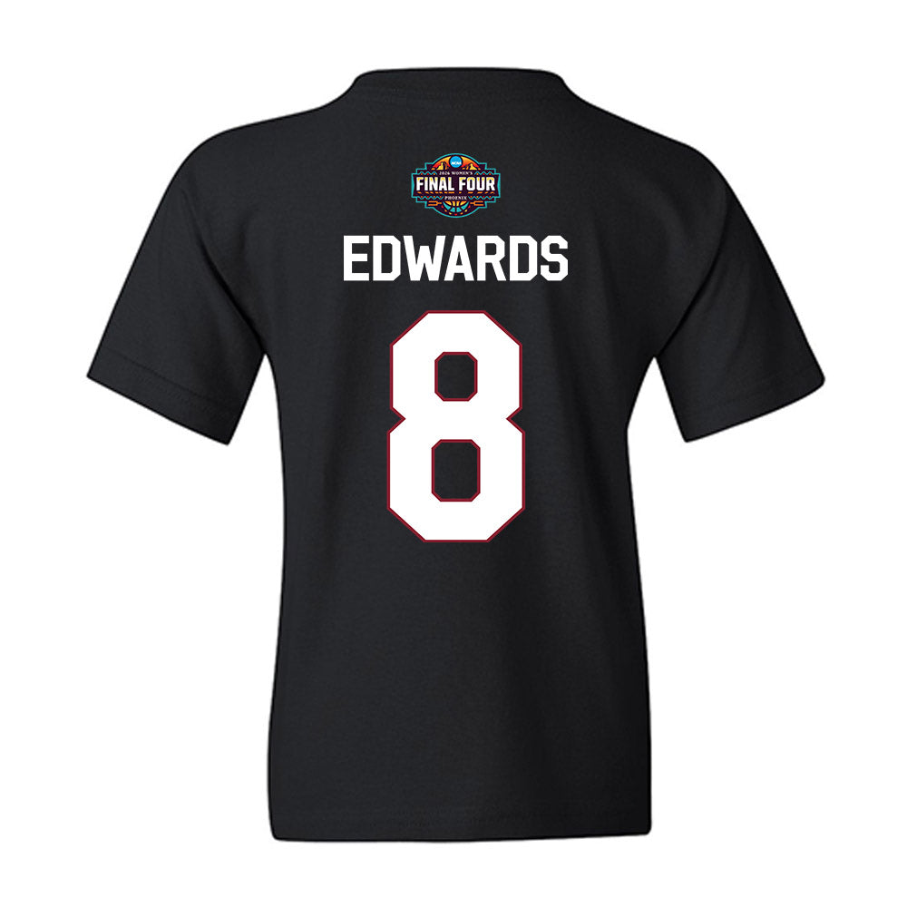 South Carolina - NCAA Women's Basketball : Joyce Edwards - Final Four NCAA® March Madness® 2026 Youth T-Shirt-1