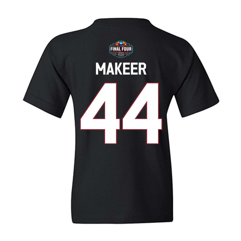 South Carolina - NCAA Women's Basketball : Agot Makeer - Final Four NCAA® March Madness® 2026 Youth T-Shirt-1