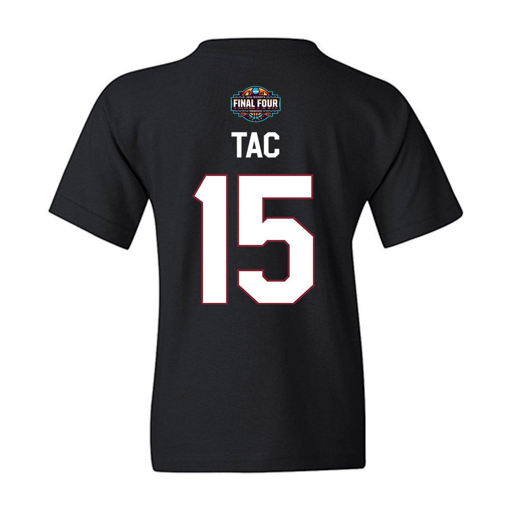 South Carolina - NCAA Women's Basketball : Adhel Tac - Final Four NCAA® March Madness® 2026 Youth T-Shirt-1