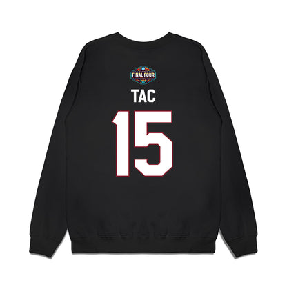 South Carolina - NCAA Women's Basketball : Adhel Tac - Final Four NCAA® March Madness® 2026 Premium Crewneck Sweatshirt-1