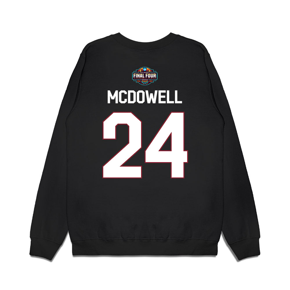 South Carolina - NCAA Women's Basketball : Ayla McDowell - Final Four NCAA® March Madness® 2026 Premium Crewneck Sweatshirt-1